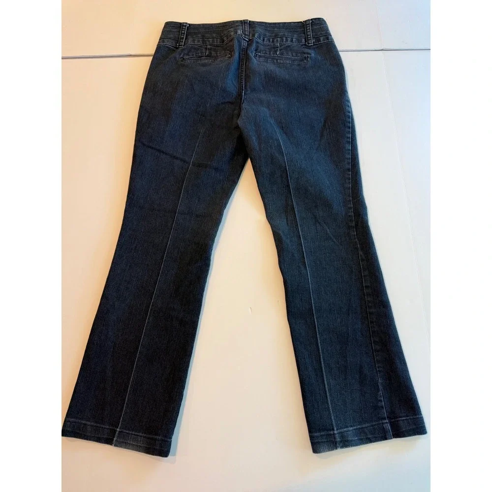 W62 Signature Fit Trouser‎ Jeans Dark Wash Blue Denim Womens 10